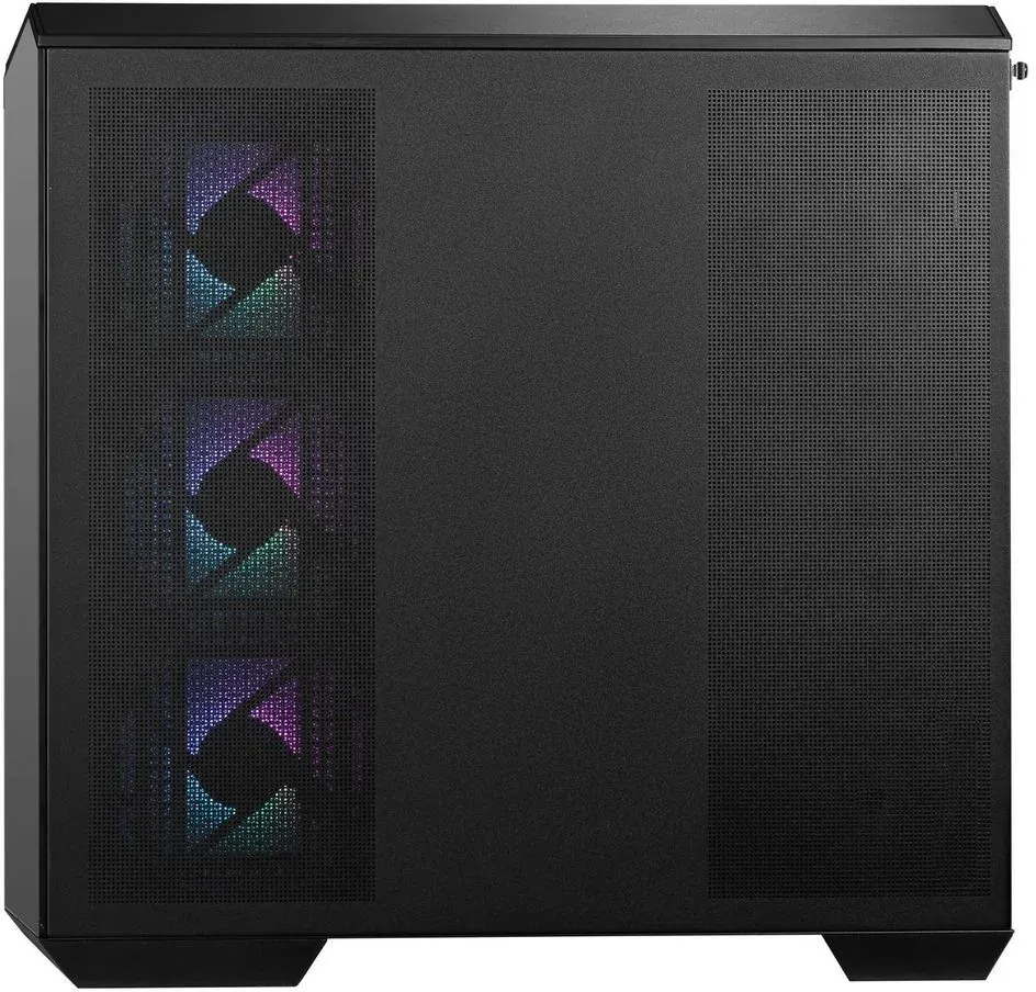 Корпус MSI MAG PANO M100R PZ черный без БП mATX 3x120mm 4x140mm 1xUSB3.1 audio CardReader AirDuct bott PSU - фото 5