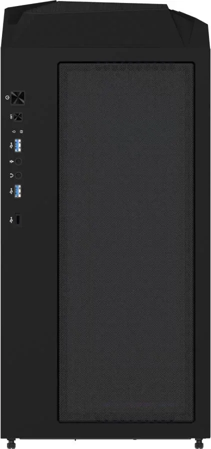 Корпус Gigabyte GB-C301G черный без БП ATX 3x120mm 5x140mm 2xUSB3.0 audio bott PSU - фото 8