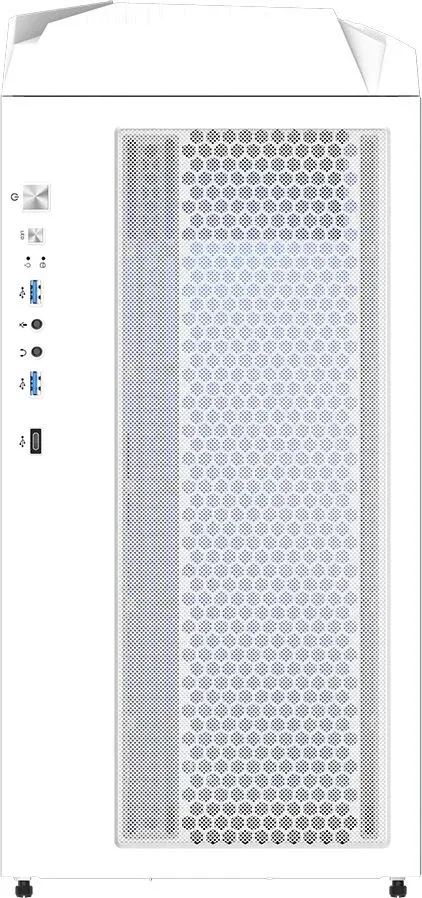 Корпус Gigabyte GB-C301GW белый без БП ATX 3x120mm 5x140mm 2xUSB3.0 audio bott PSU - фото 7