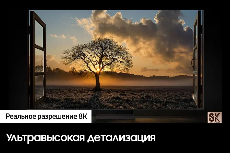 Телевизор QLED Samsung 55 QE55QN700CUXRU Q черный титан/серебристый 8K Ultra HD 60Hz DVB-T2 DVB-C DVB-S2 USB WiFi Smart TV - фото 8
