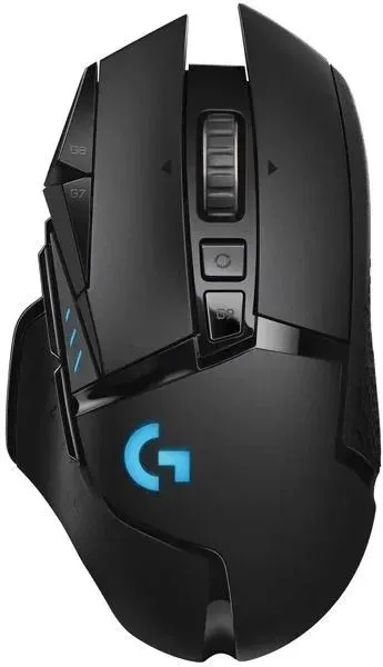 Мышь Logitech G502 Lightspeed черный оптическая 25600dpi беспров. USB 9but 910-005571 - фото 1