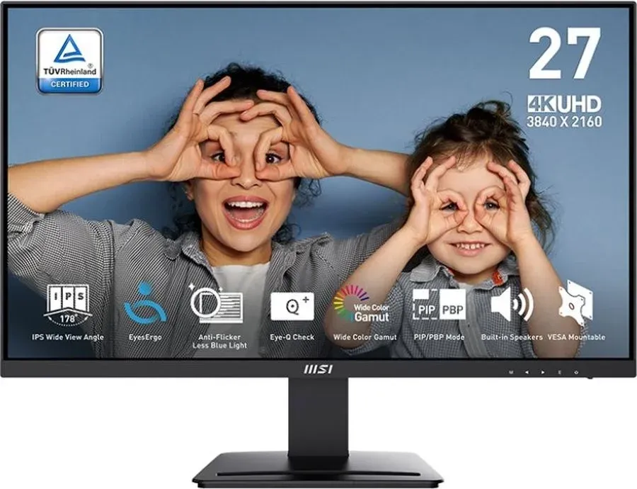 Монитор MSI 27 MP273U черный IPS LED 16:9 HDMI M/M матовая 300cd 178гр/178гр 3840x2160 60Hz DP 4K 3.95кг - фото 1