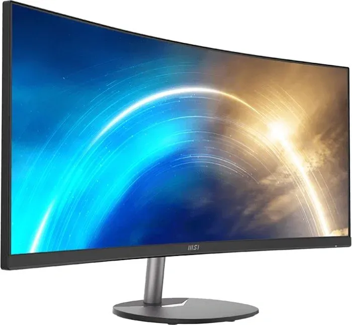 Монитор MSI 34 Pro MP341CQ черный VA LED 1ms 21:9 HDMI M/M матовая 300cd 178гр/178гр 3440x1440 100Hz FreeSync DP 2K 7.7кг - фото 2