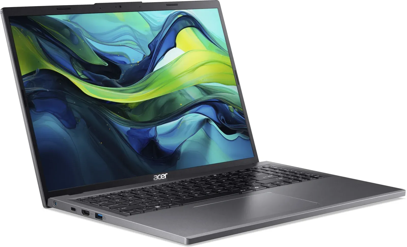 Ноутбук Acer Aspire 16 A16-51GM-5995 Core 5 120U 16Gb SSD512Gb NVIDIA GeForce RTX 2050 4Gb 16 IPS WUXGA 1920x1200 без ОС metall WiFi BT Cam NX.KXUCD.002 - фото 2