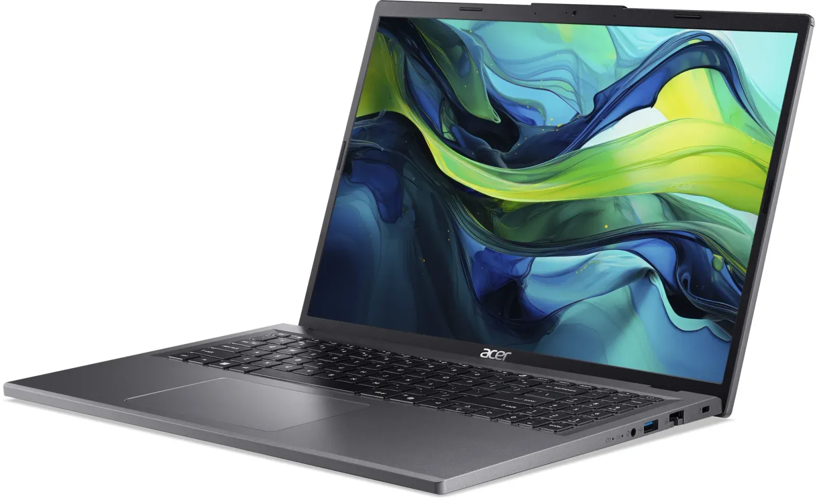 Ноутбук Acer Aspire 16 A16-51GM-5995 Core 5 120U 16Gb SSD512Gb NVIDIA GeForce RTX 2050 4Gb 16 IPS WUXGA 1920x1200 без ОС metall WiFi BT Cam NX.KXUCD.002 - фото 3