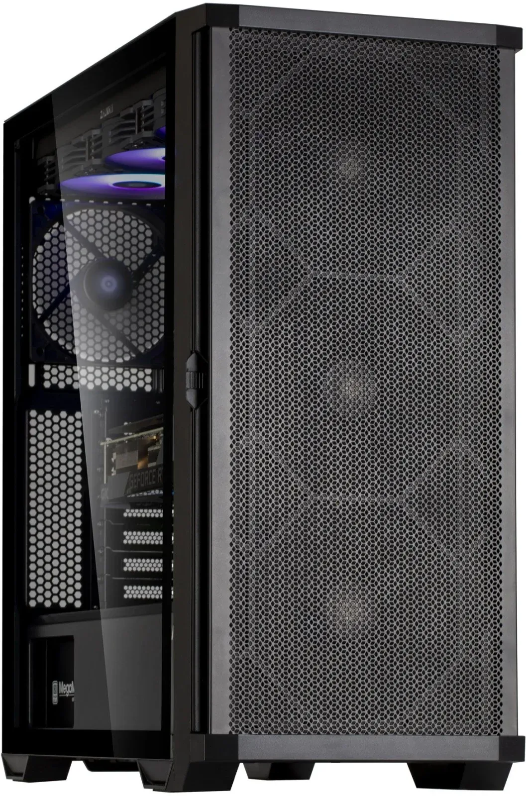 Корпус Zalman Z10 черный без БП ATX 10x120mm 2x140mm 2xUSB3.0 audio bott PSU - фото 2