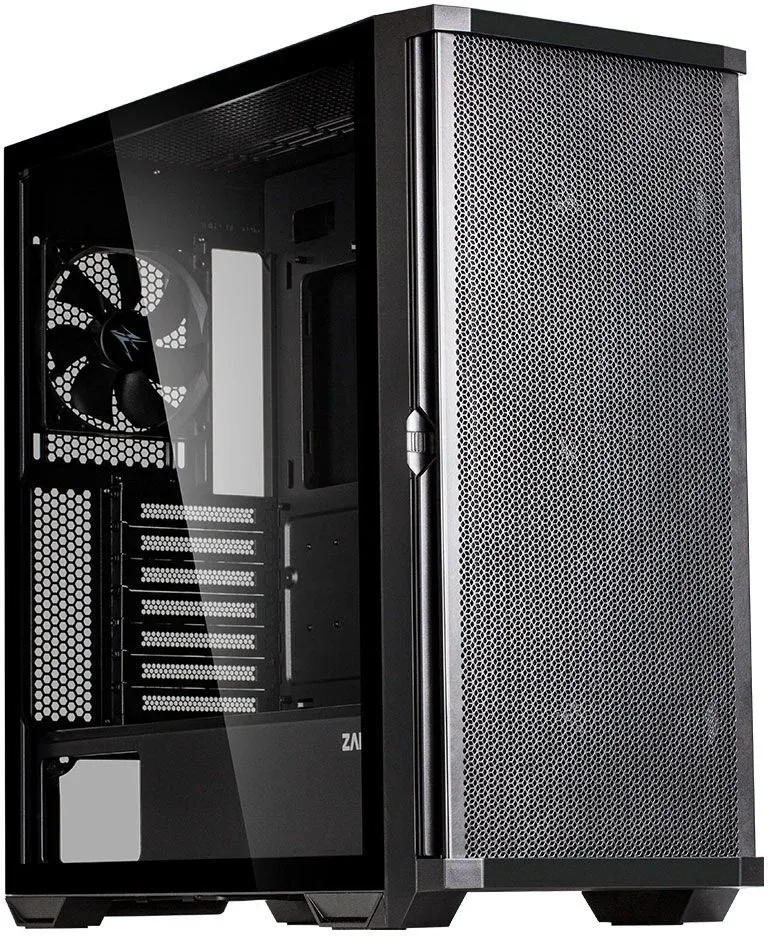 Корпус Zalman Z10 черный без БП ATX 10x120mm 2x140mm 2xUSB3.0 audio bott PSU - фото 6