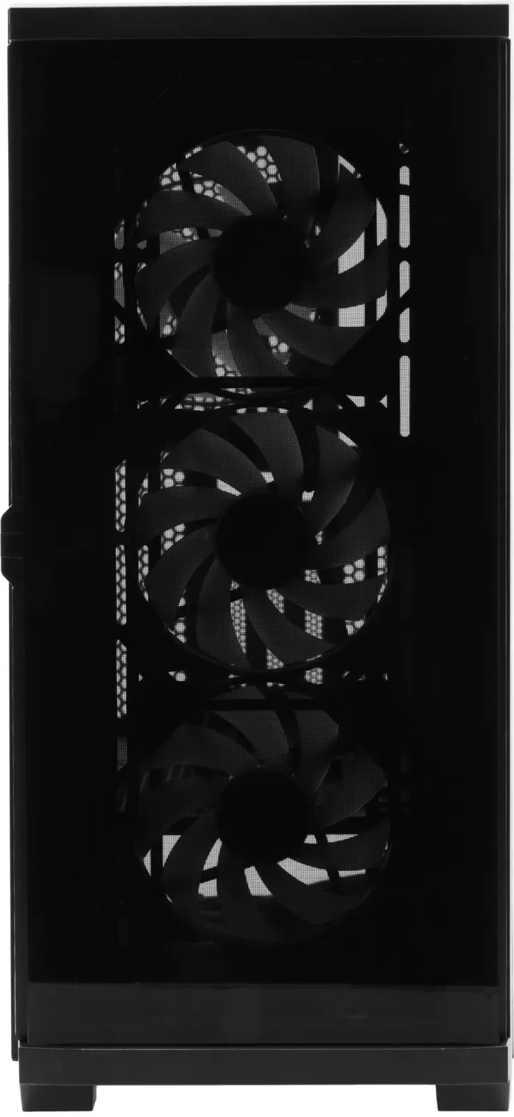 Корпус Zalman Z10 Duo черный без БП ATX 7x120mm 5x140mm audio bott PSU - фото 2