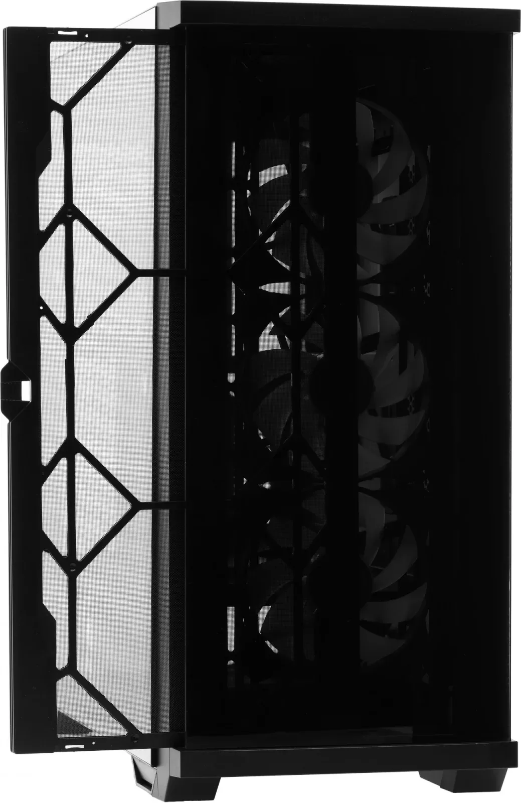 Корпус Zalman Z10 Duo черный без БП ATX 7x120mm 5x140mm audio bott PSU - фото 4