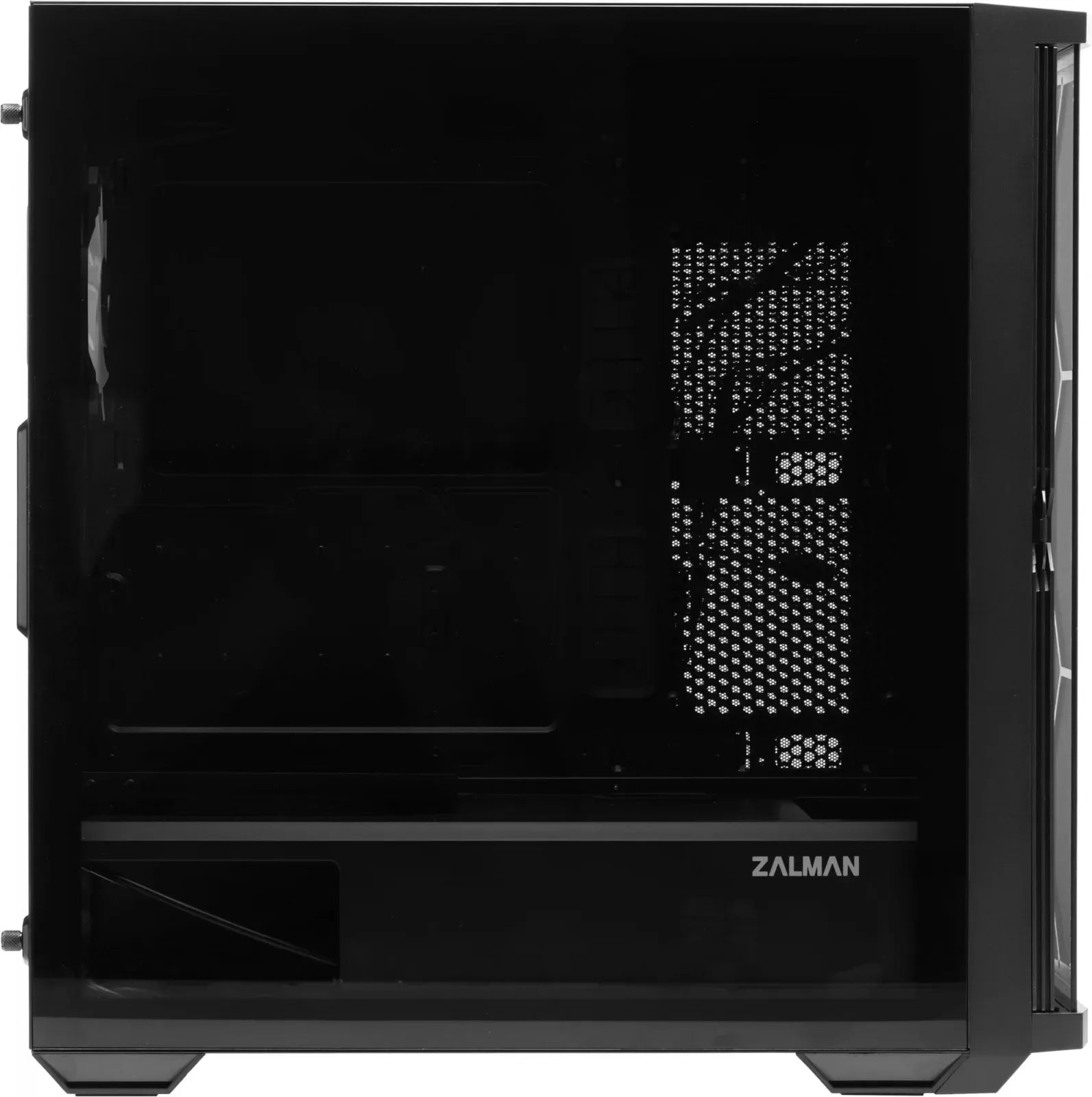 Корпус Zalman Z10 Duo черный без БП ATX 7x120mm 5x140mm audio bott PSU - фото 7