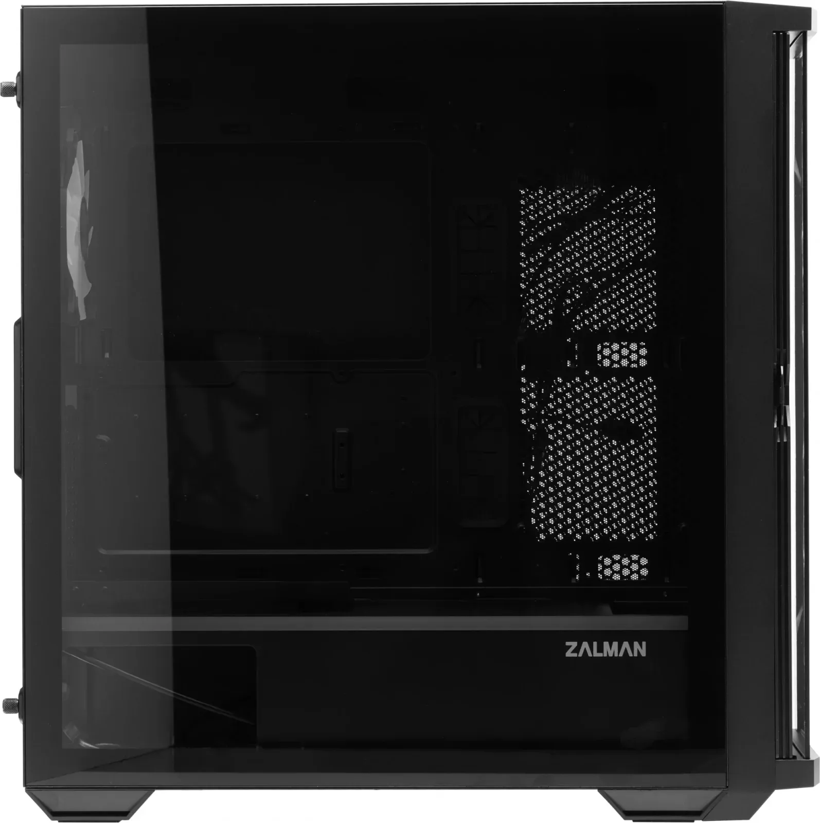 Корпус Zalman Z10 Duo черный без БП ATX 7x120mm 5x140mm audio bott PSU - фото 8