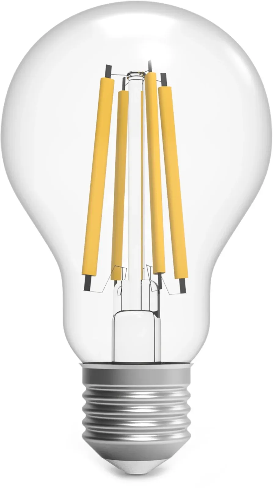Лампа филам. Gauss Filament 18Вт цок.:E27 груша 220B св.свеч.бел.нейт. упак.:10шт 102902218, прозрачный - фото 2