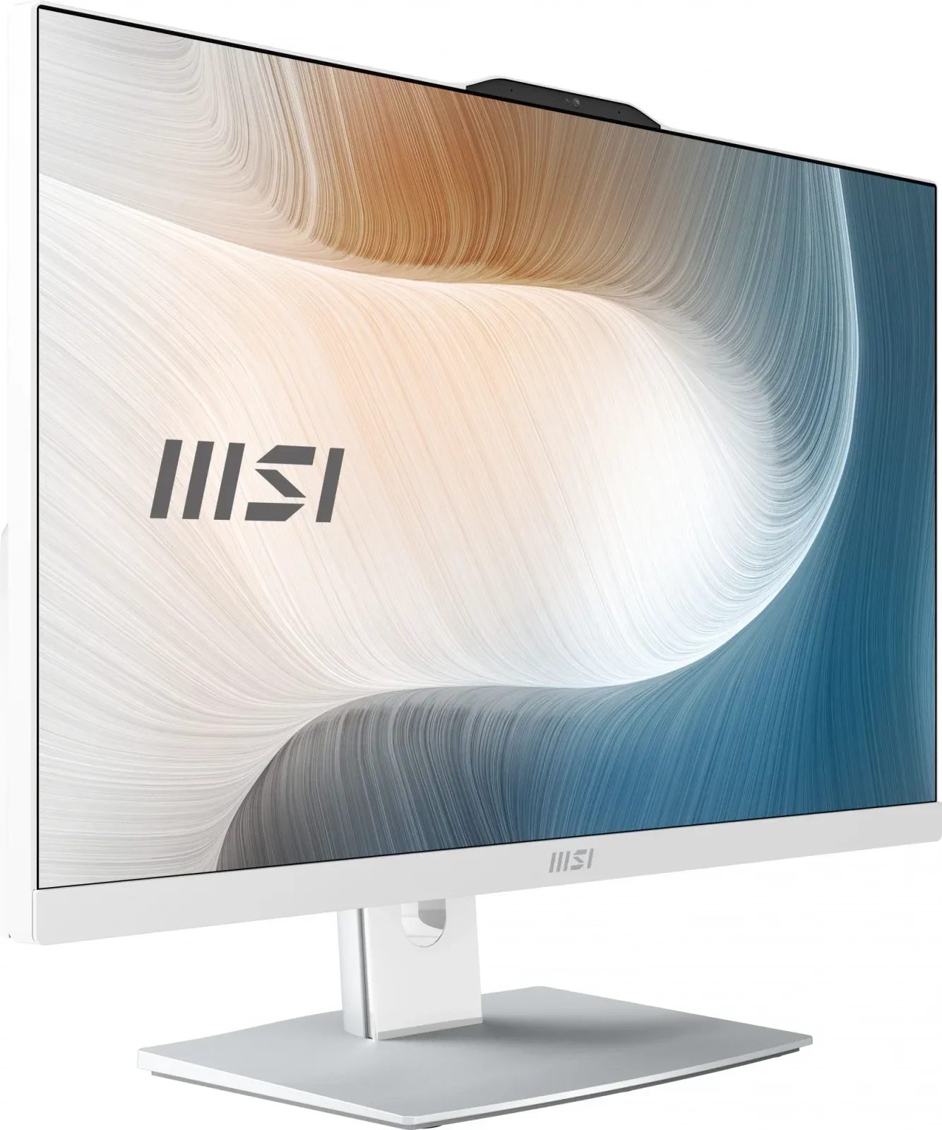 Моноблок MSI Modern AM242P 12M-1069XRU 23.8 Full HD i3 1215U 1.2 16Gb SSD512Gb UHDG без ОС GbitEth WiFi BT 120W клавиатура мышь Cam белый 1920x1080 - фото 5