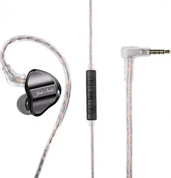 Гарнитура внутриканальные Fiio JD1 1.2м черный проводные в ушной раковине 80003491 - фото 7