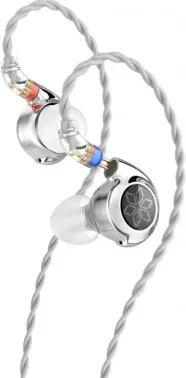 Наушники внутриканальные Fiio FD11 silver 1.2м серебристый проводные в ушной раковине 80003276 - фото 8