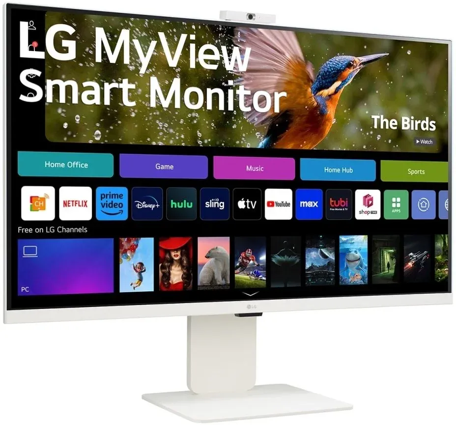 Монитор LG 31.5 MyView 32SR85U-W белый IPS LED 16:9 HDMI M/M Cam матовая HAS 400cd 178гр/178гр 3840x2160 60Hz 4K USB 7.7кг - фото 7