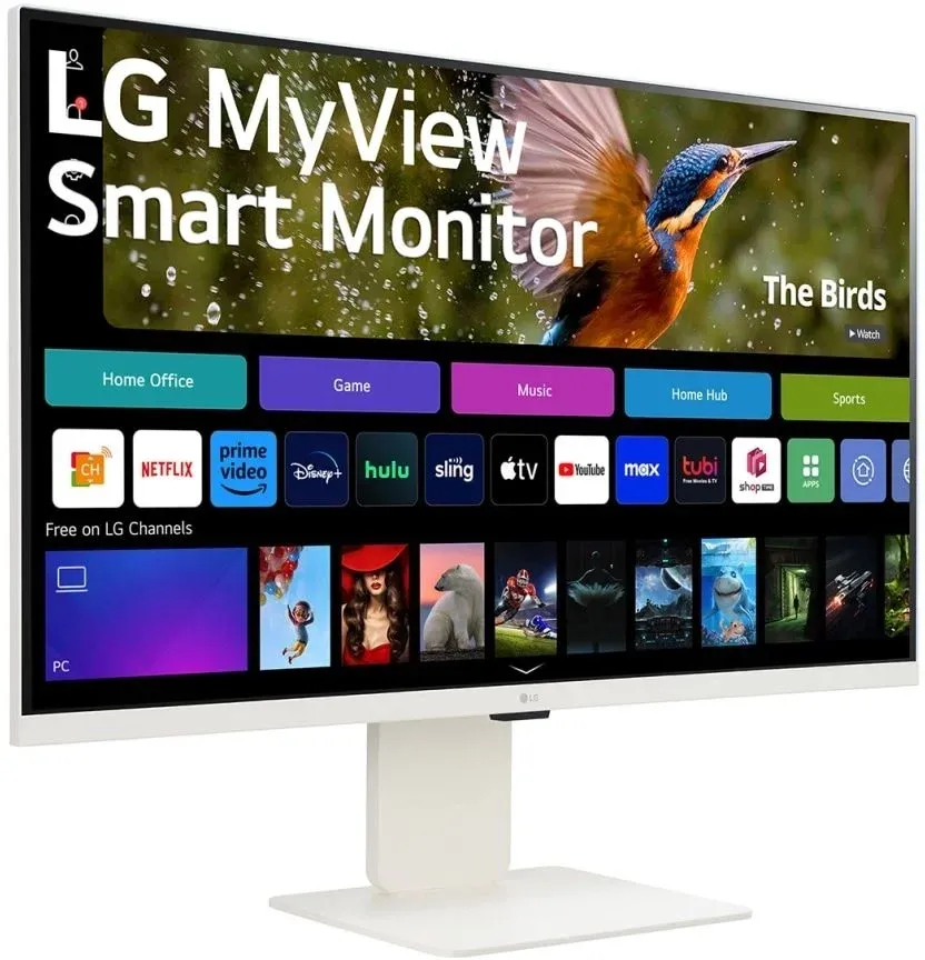 Монитор LG 31.5 MyView 32SR85U-W белый IPS LED 16:9 HDMI M/M Cam матовая HAS 400cd 178гр/178гр 3840x2160 60Hz 4K USB 7.7кг - фото 8