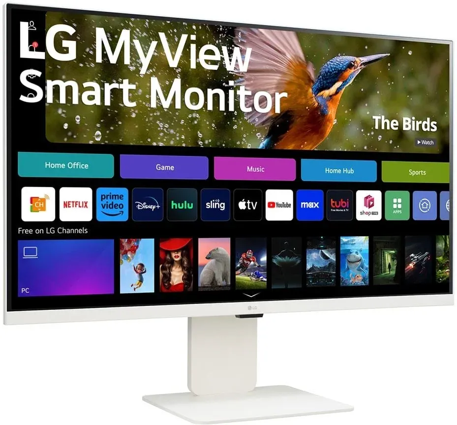 Монитор LG 31.5 MyView 32SR83U-W белый IPS LED 16:9 HDMI M/M матовая HAS 400cd 178гр/178гр 3840x2160 60Hz UHD USB 7.7кг - фото 2