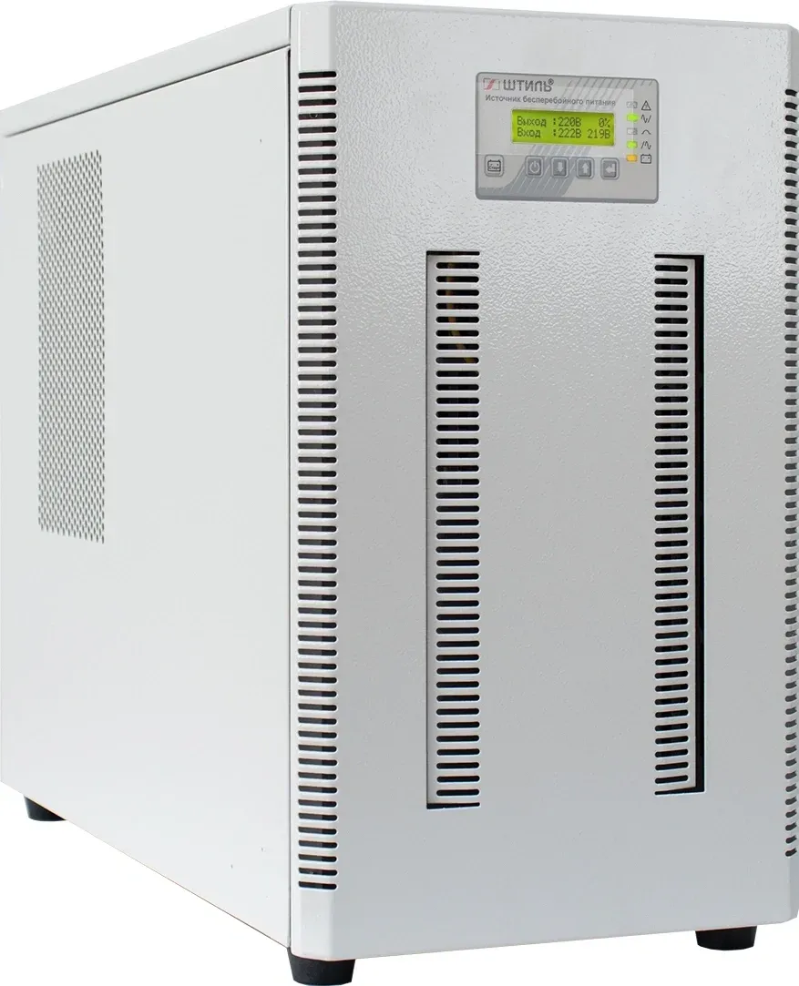 Источник бесперебойного питания Штиль ST1110L 8000Вт 10000ВА серый без батареи - фото 2