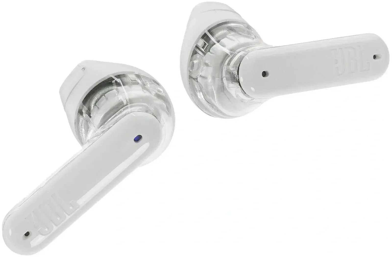 Гарнитура внутриканальные JBL Tune Flex Ghost белый беспроводные bluetooth в ушной раковине JBLTFLEXGWHTCN - фото 4