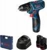 Дрель-шуруповерт Bosch GSR 120- LI аккум. патрон:быстрозажимной кейс в комплекте 06019G8020 - фото 7