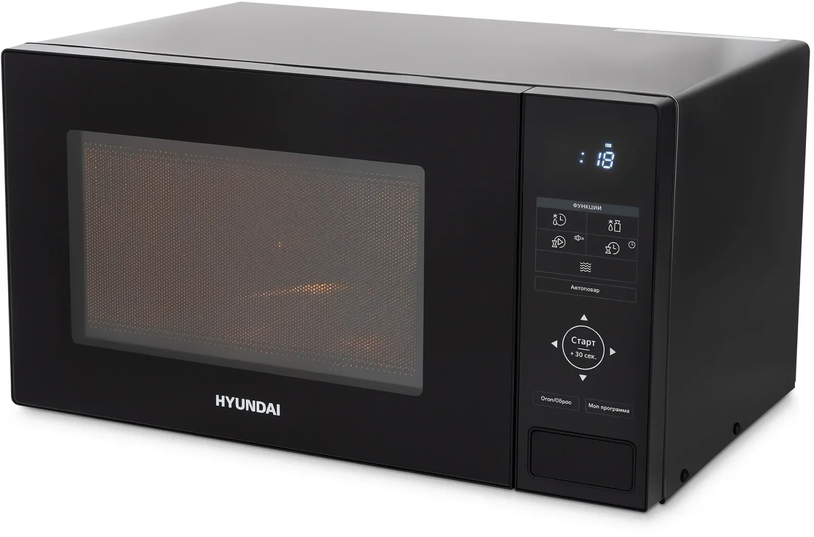 Микроволновая Печь Hyundai HYM-D3038 23л. 900Вт черный, 23 л - фото 4