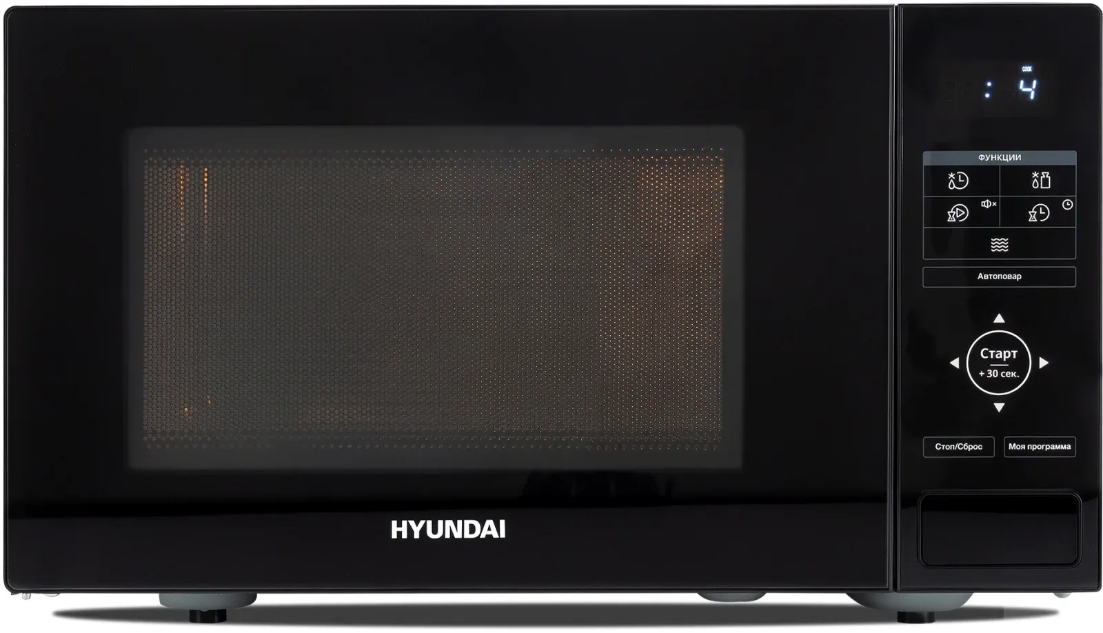Микроволновая Печь Hyundai HYM-D3038 23л. 900Вт черный, 23 л - фото 5
