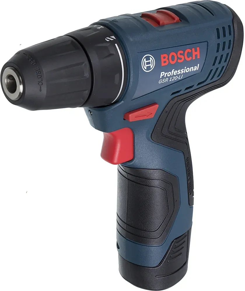 Дрель-шуруповерт Bosch GSR 120-LI аккум. патрон:быстрозажимной кейс в комплекте 06019G8000 - фото 2