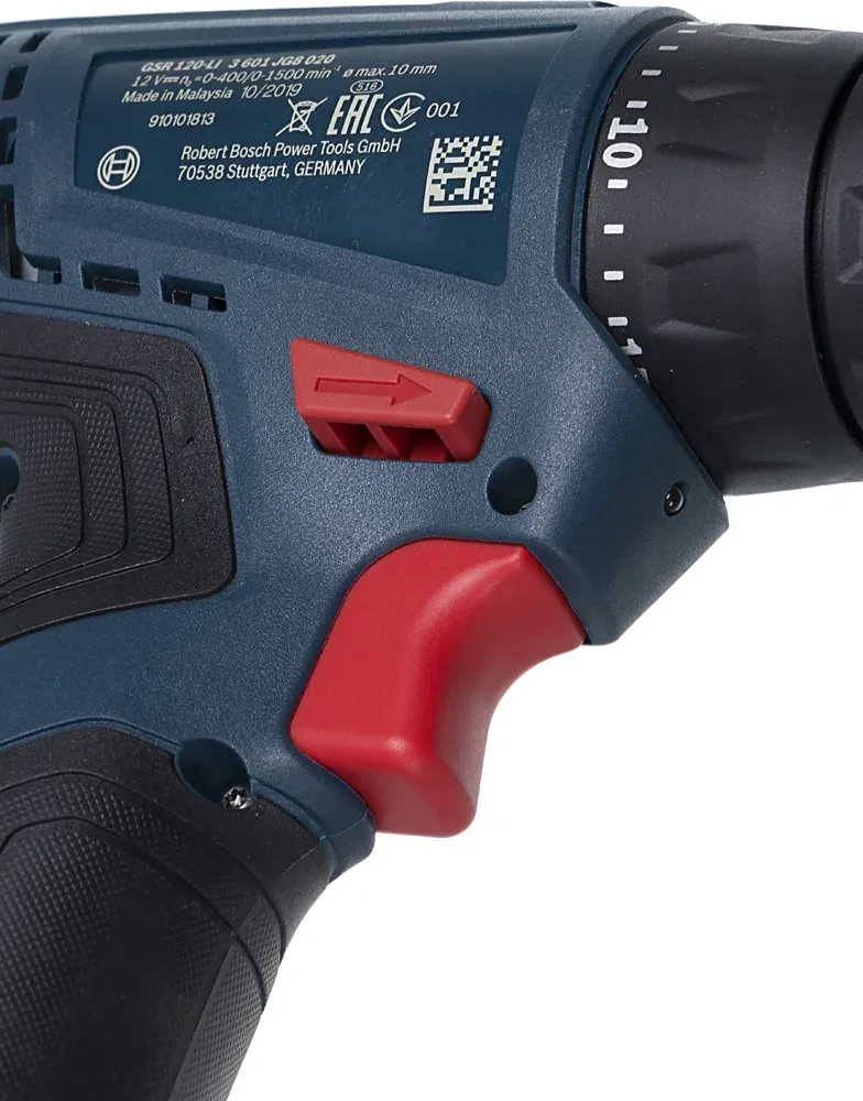 Дрель-шуруповерт Bosch GSR 120-LI аккум. патрон:быстрозажимной кейс в комплекте 06019G8000 - фото 8
