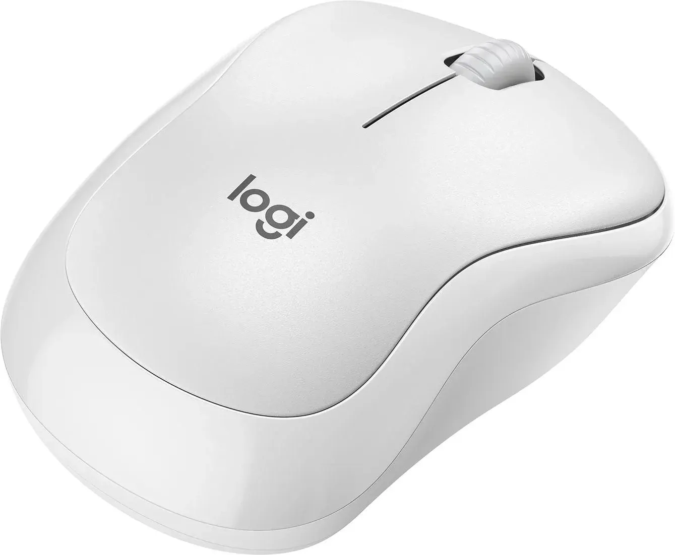 Мышь Logitech Silent M220 белый оптическая 1000dpi silent беспров. USB 2but 910-006508 - фото 2