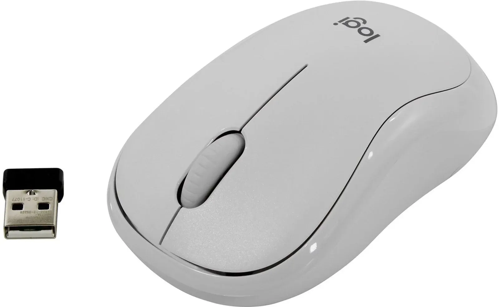 Мышь Logitech Silent M220 белый оптическая 1000dpi silent беспров. USB 2but 910-006508 - фото 6