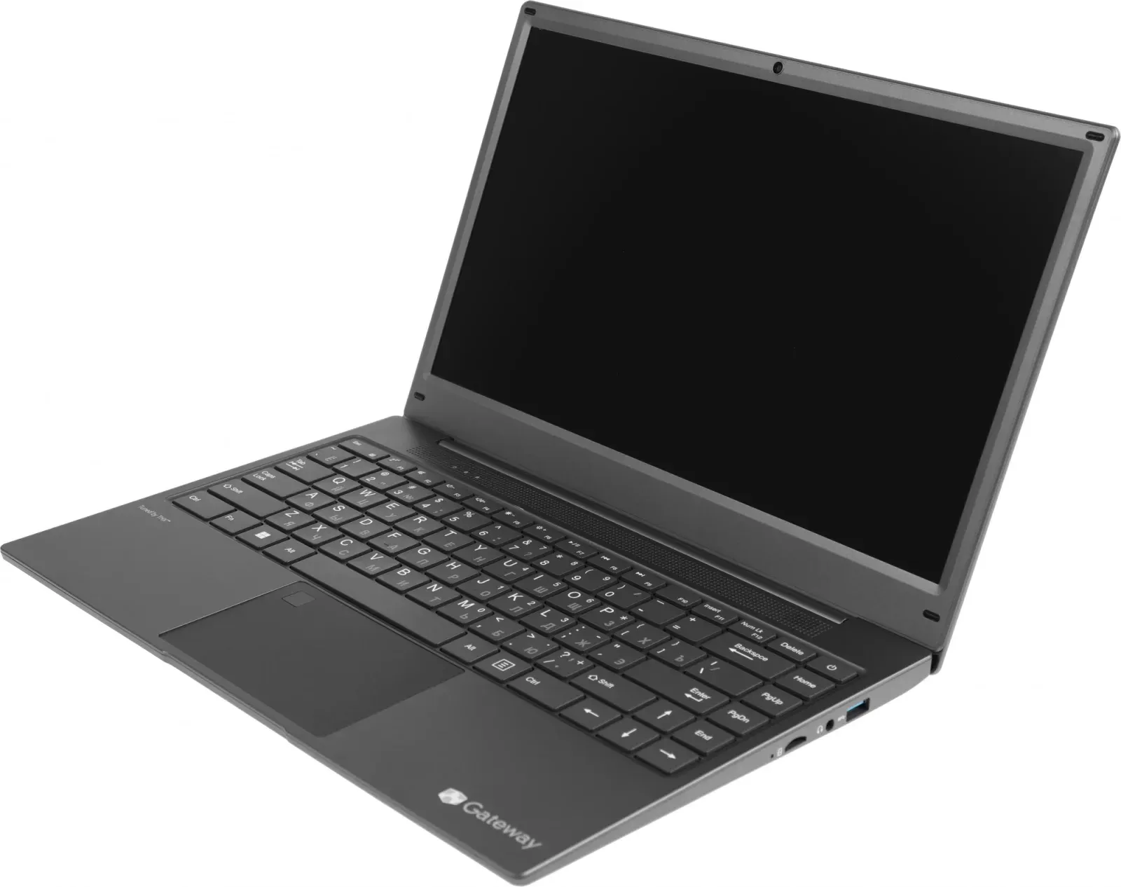 Ноутбук Gateway Ultra Slim 14 Ryzen 5 3500U 8Gb SSD256Gb AMD Radeon Vega 8 14.1 IPS FHD 1920x1080 Windows 11 Home black WiFi BT Cam GWNR51416-BK - фото 2