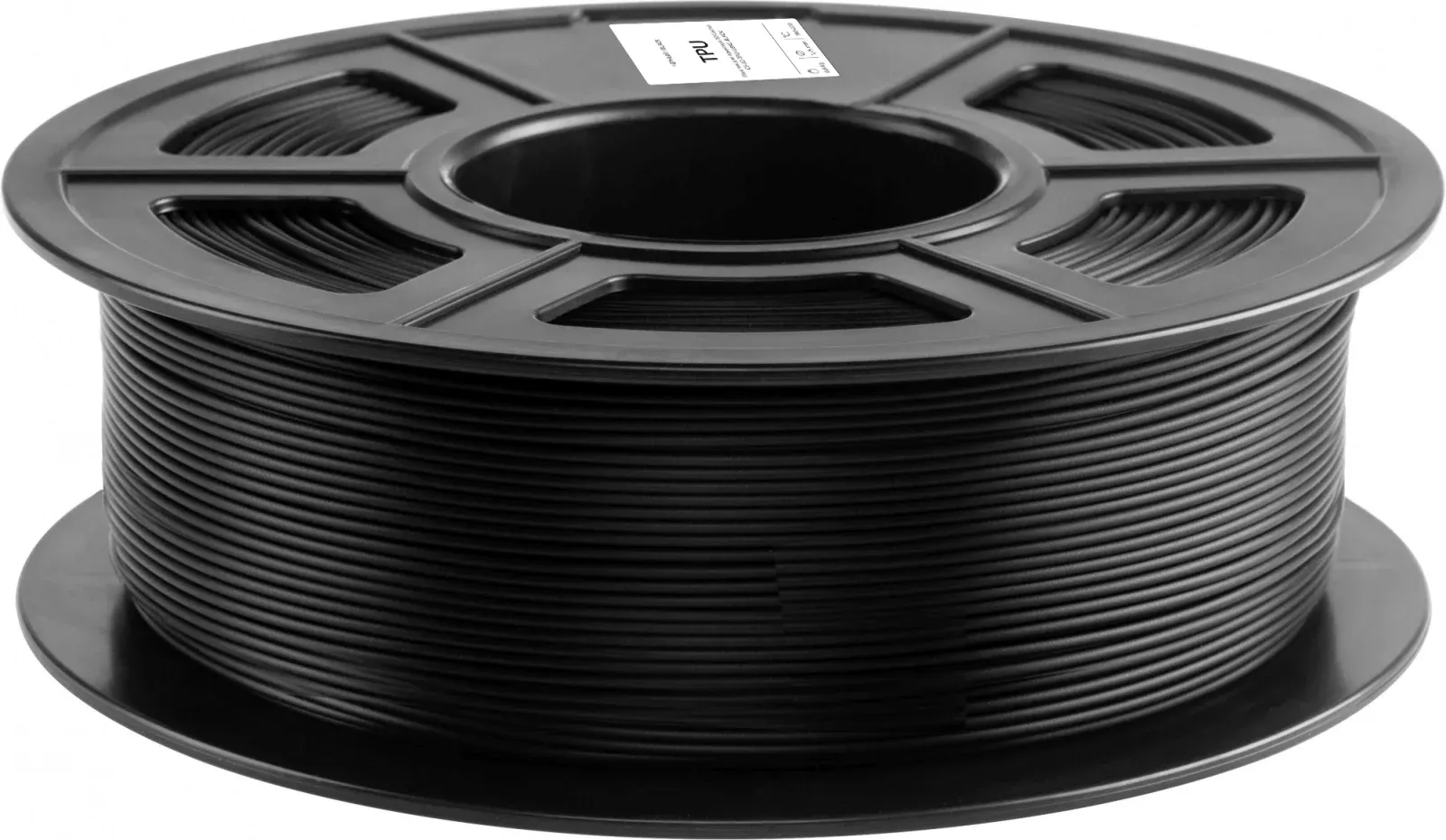 Пластик для принтера 3D Cactus CS-3D-TPU-0.8KG-BLACK TPU d1.75мм 0.8кг L336м 1цв. - фото 2