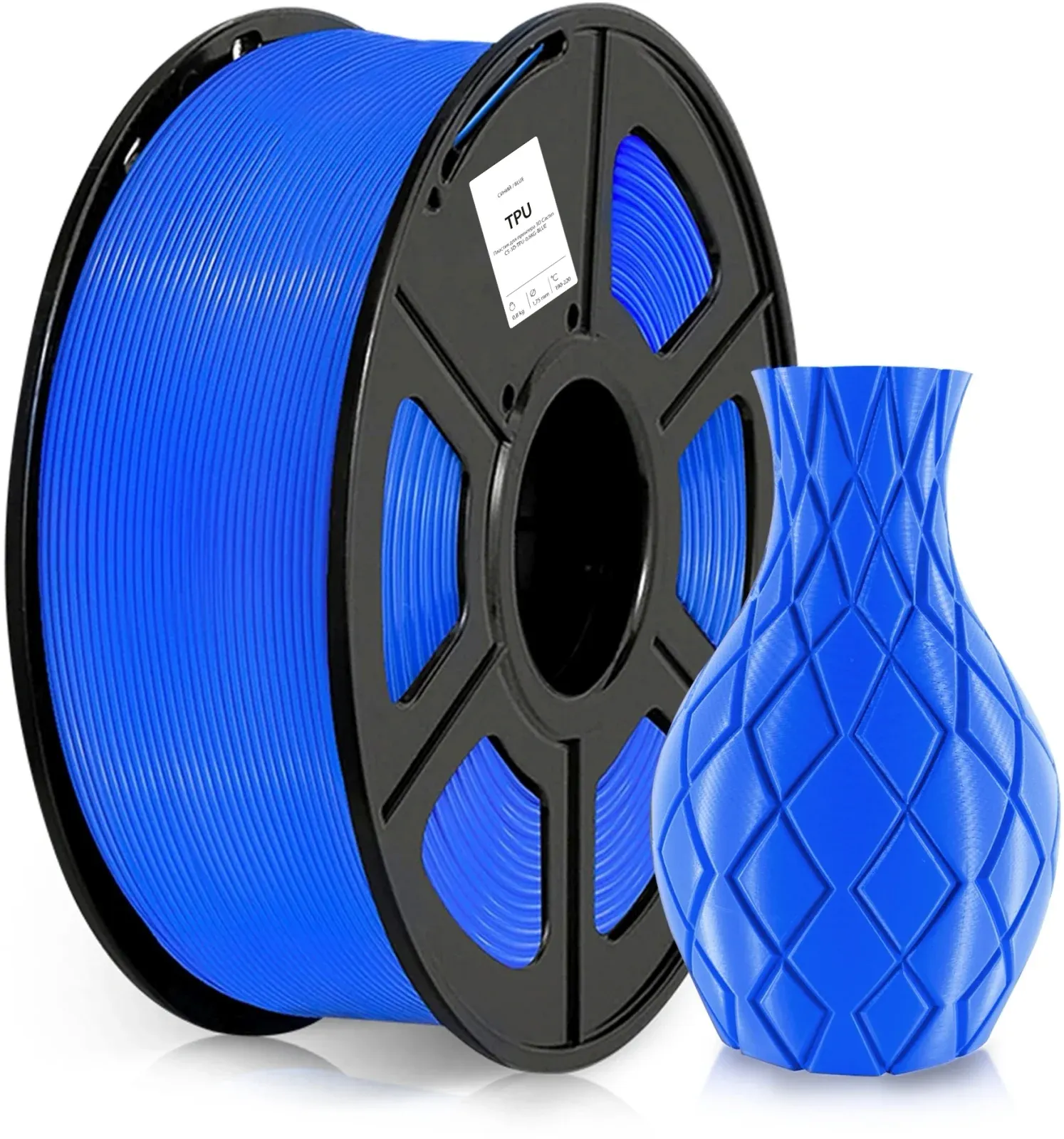 Пластик 3D CACTUS CS-3D-TPU-0.8KG-BLUE
