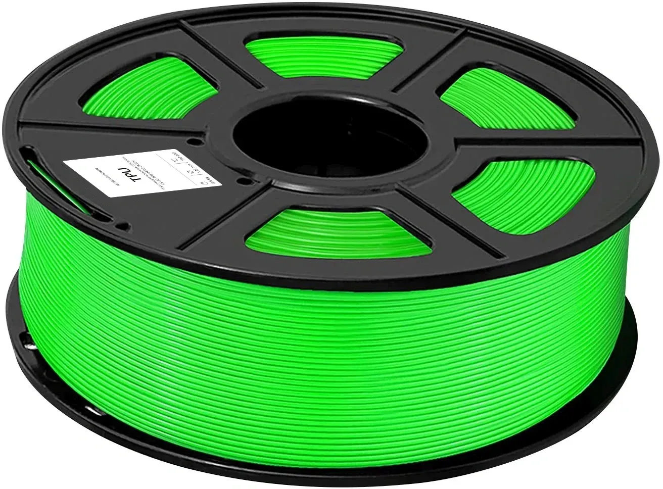 Пластик для принтера 3D Cactus CS-3D-TPU-0.8KG-GREEN TPU d1.75мм 0.8кг L336м 1цв. - фото 2
