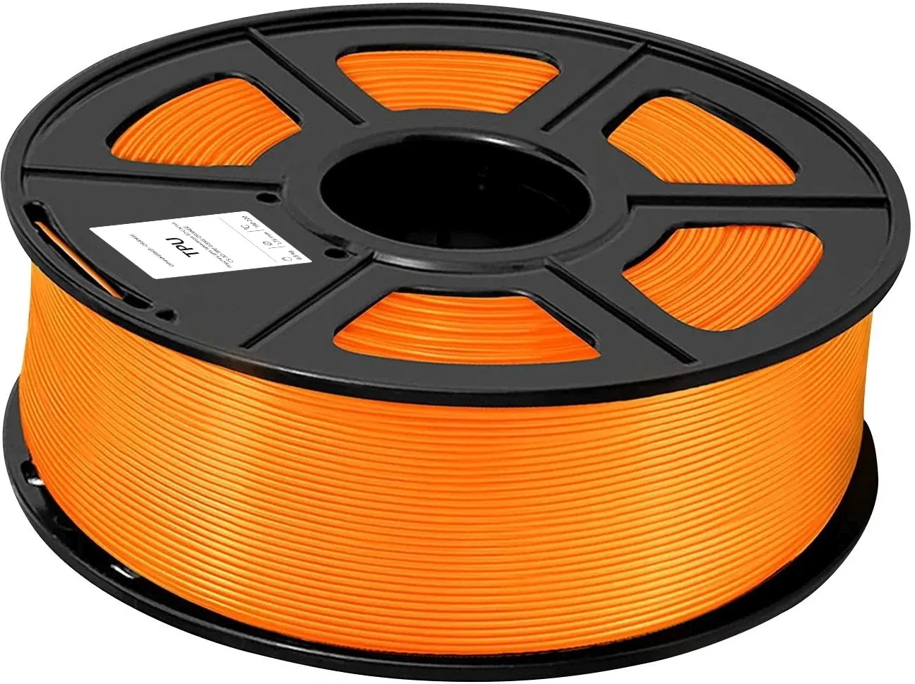 Пластик для принтера 3D Cactus CS-3D-TPU-0.8KG-ORANGE TPU d1.75мм 0.8кг L336м 1цв. - фото 2
