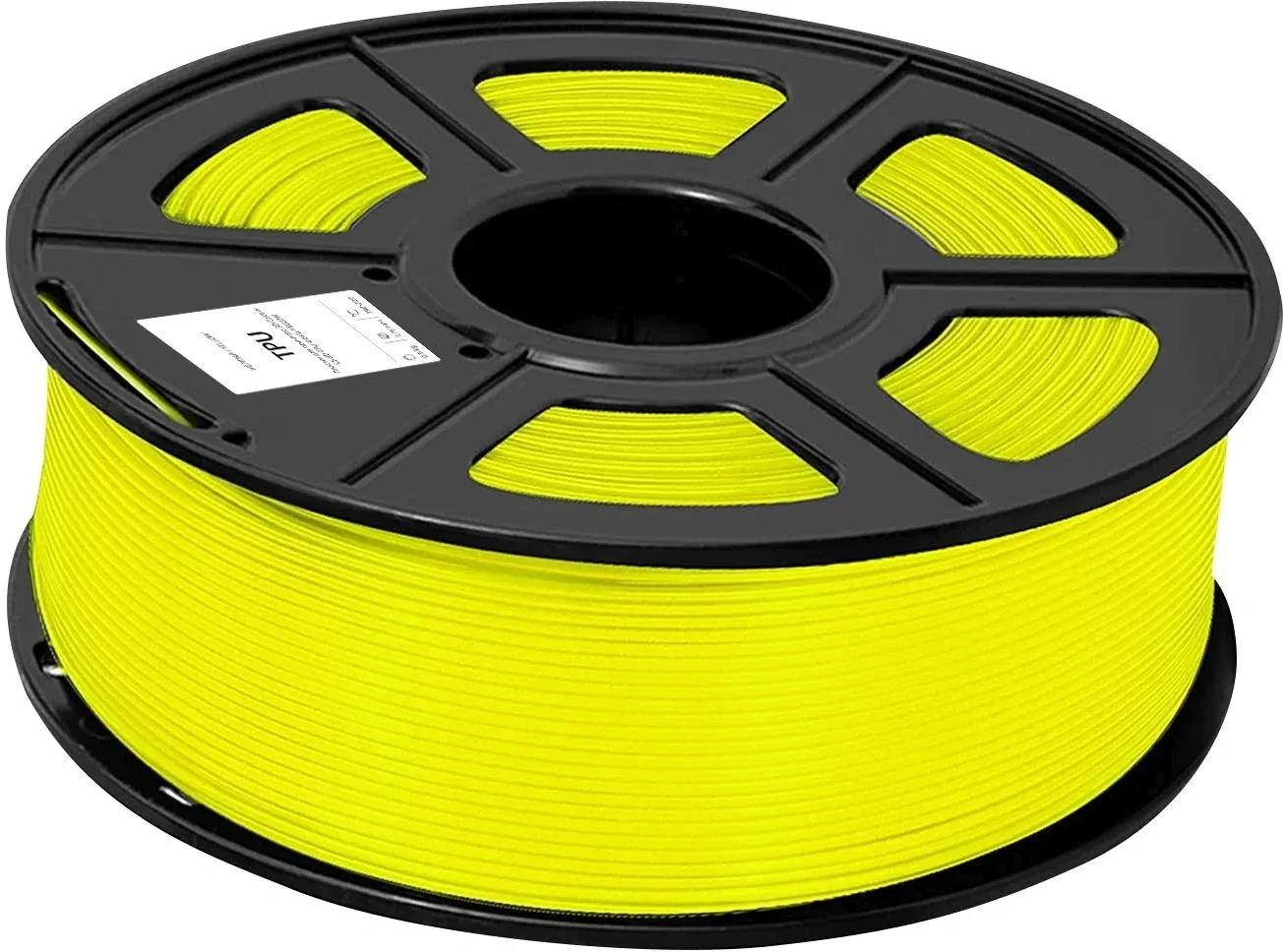 Пластик для принтера 3D Cactus CS-3D-TPU-0.8KG-YELLOW TPU d1.75мм 0.8кг L336м 1цв. - фото 2