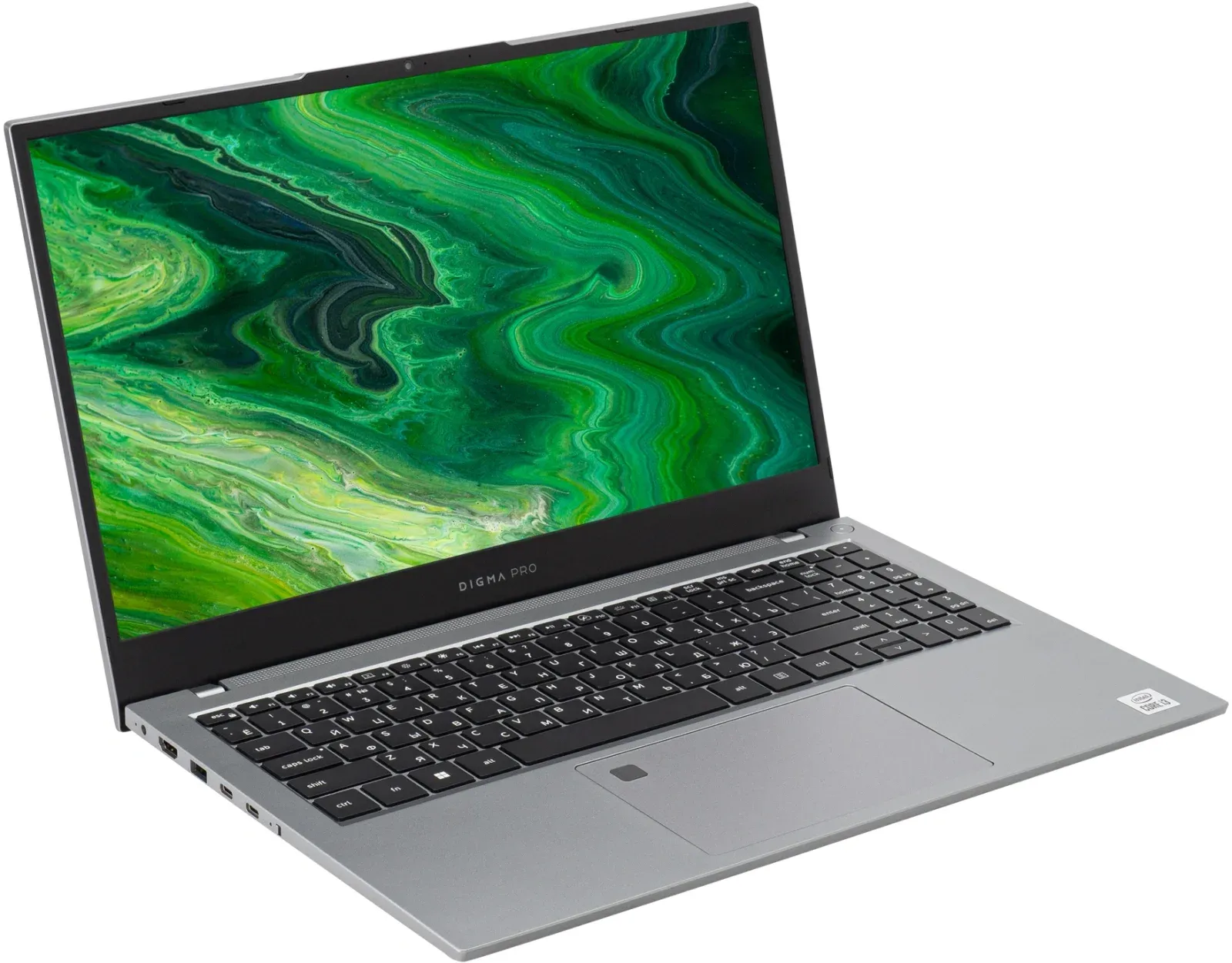 Ноутбук Digma Pro Fortis M Core i3 10110U 8Gb SSD256Gb Intel UHD Graphics 15.6 IPS FHD 1920x1080 Windows 11 Pro grey WiFi BT Cam 4250mAh DN15P3-8CXW05 - фото 6