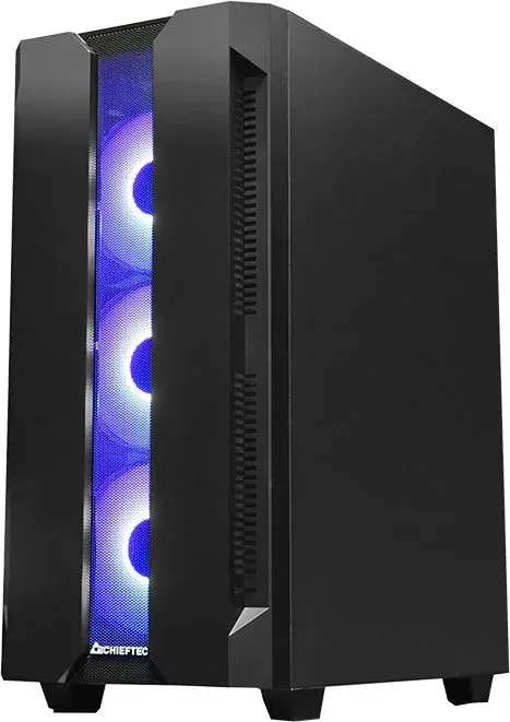 Корпус Chieftec Hunter черный без БП ATX 4x120mm 4x140mm 2xUSB3.1 audio bott PSU - фото 5