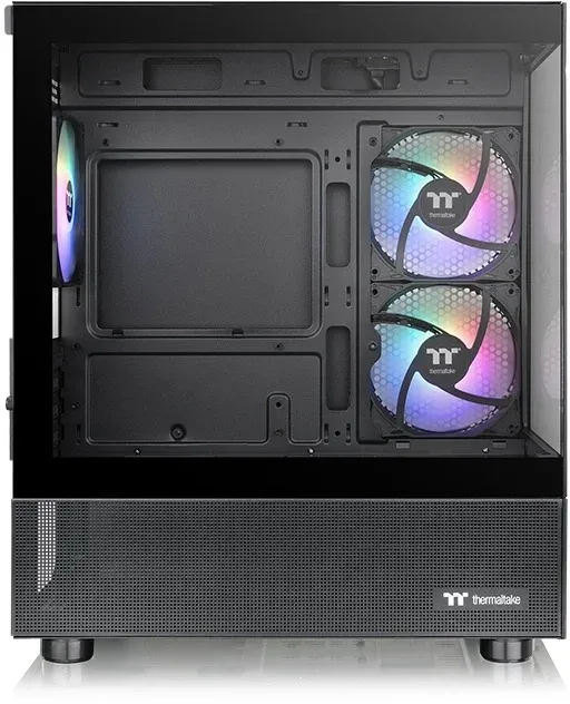 Корпус Thermaltake View 170 TG ARGB черный без БП mATX 5x120mm 2x140mm 1x200mm 2xUSB3.0 audio bott PSU - фото 3