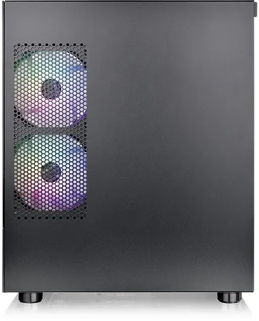 Корпус Thermaltake View 170 TG ARGB черный без БП mATX 5x120mm 2x140mm 1x200mm 2xUSB3.0 audio bott PSU - фото 4