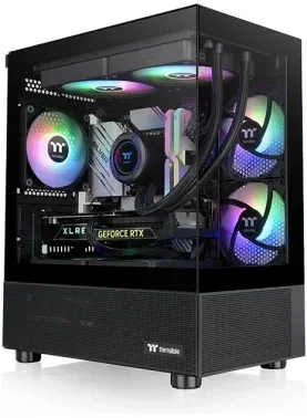 Корпус Thermaltake View 170 TG ARGB черный без БП mATX 5x120mm 2x140mm 1x200mm 2xUSB3.0 audio bott PSU - фото 7