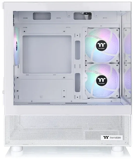 Корпус Thermaltake View 170 TG ARGB белый без БП mATX 5x120mm 2x140mm 1x200mm 2xUSB3.0 audio bott PSU - фото 3