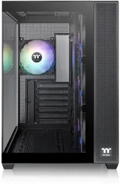 Корпус Thermaltake View 380 TG ARGB черный без БП ATX 6x120mm 2x140mm 1x200mm 2xUSB3.0 audio bott PSU - фото 8