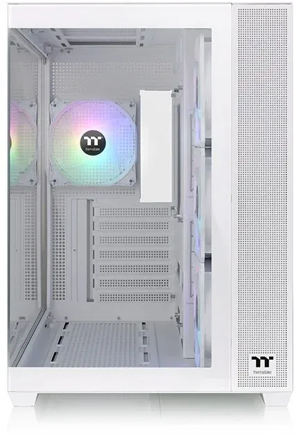 Корпус Thermaltake View 380 TG ARGB Snow белый без БП ATX 6x120mm 2x140mm 1x200mm 2xUSB3.0 audio bott PSU - фото 2
