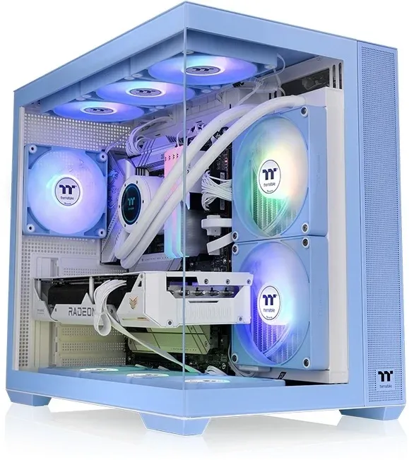 Корпуса THERMALTAKE 380 TG ARGB HYDRANGEA - фото 1