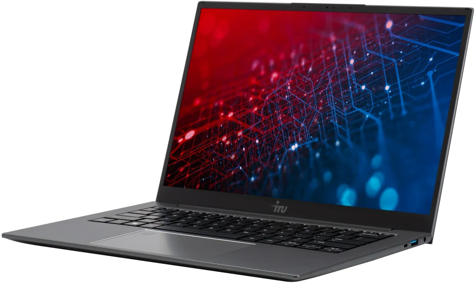 Ноутбук IRU Planio 14INP N-series N100 8Gb SSD256Gb Intel UHD Graphics 14 IPS FHD 1920x1080 FreeDOS grey WiFi BT Cam 5000mAh 2023733 - фото 3