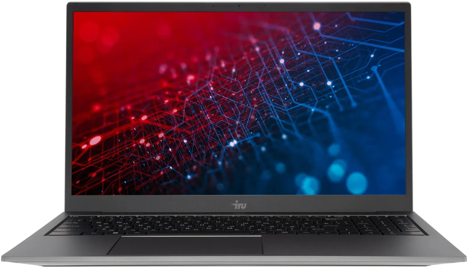Ноутбук IRU Planio 15INP N-series N100 8Gb SSD256Gb Intel UHD Graphics 15.6 IPS FHD 1920x1080 Windows 11 Pro Multi Language 64 grey WiFi BT Cam 5000mAh 2023736 - фото 2