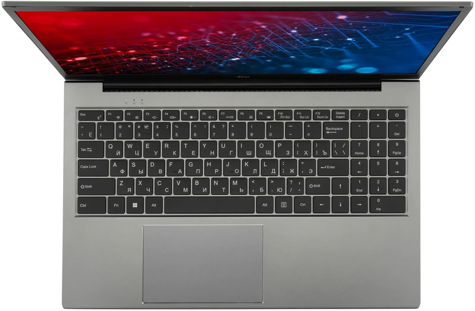 Ноутбук IRU Planio 15INP N-series N100 8Gb SSD256Gb Intel UHD Graphics 15.6 IPS FHD 1920x1080 Windows 11 Pro Multi Language 64 grey WiFi BT Cam 5000mAh 2023736 - фото 6