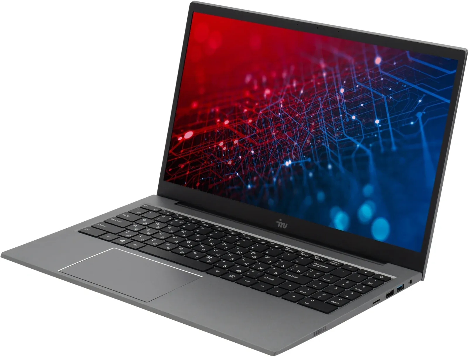 Ноутбук IRU Planio 15INP N-series N100 8Gb SSD256Gb Intel UHD Graphics 15.6 IPS FHD 1920x1080 Windows 11 Pro Multi Language 64 grey WiFi BT Cam 5000mAh 2023736 - фото 7